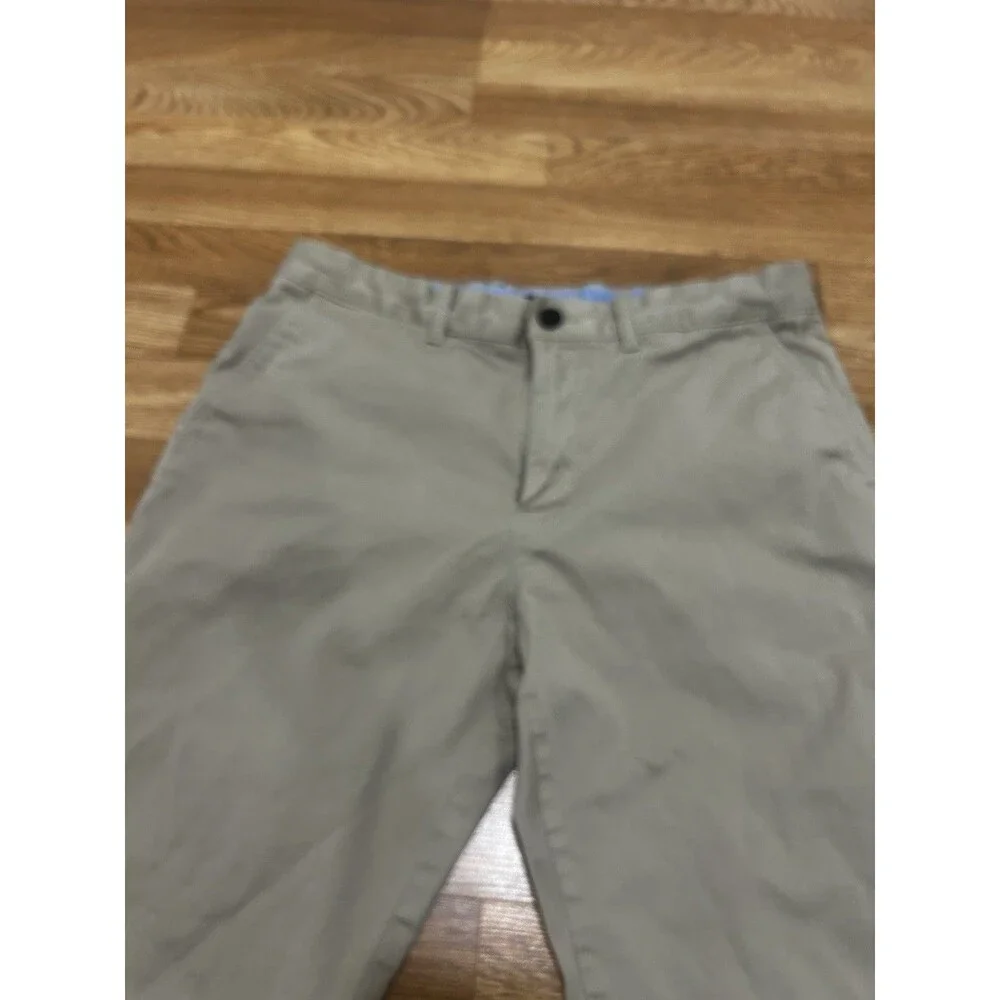J Crew Flex Straight Chino Pants Mens 32 x 32 Khaki Stretch Business Casual